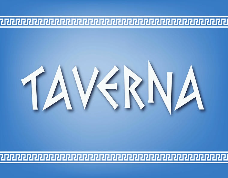 Taverna Menu